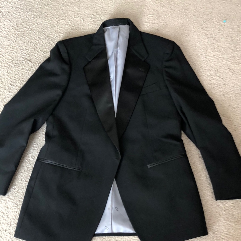Christian Dior tuxedo jacket